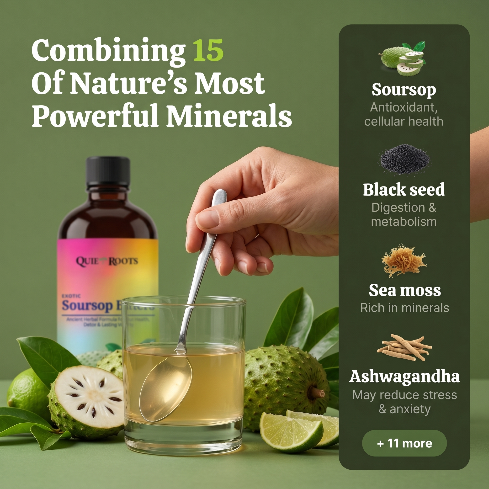 Soursop Bitters — Tonico Amaro per la Regolarità Intestinale